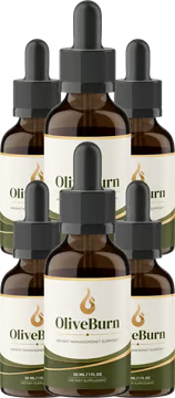 OliveBurn 6 Bottles package illustration