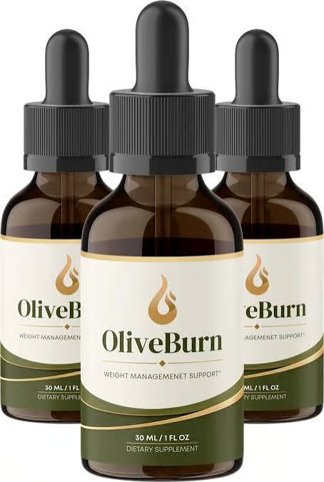 OliveBurn 3 Bottles package illustration